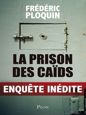 cover image of La prison des caïds